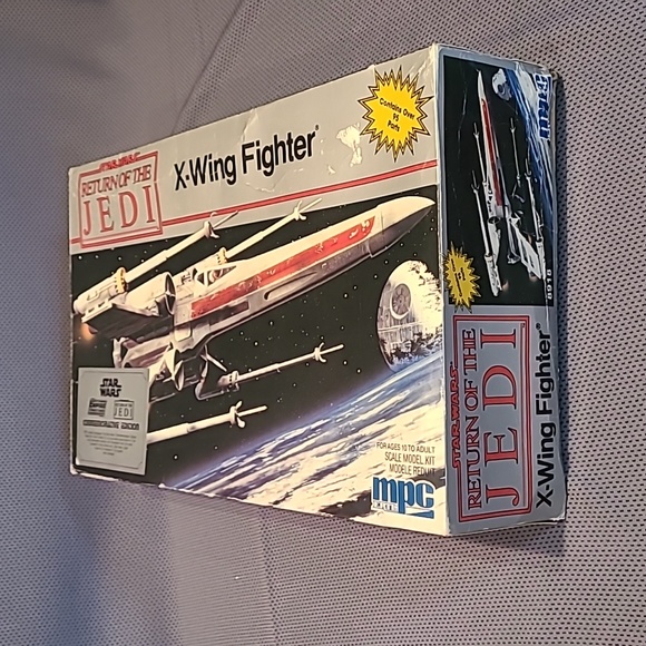 MPC Star Wars Return Of The Jedi X-Wing Fighter Model Kit 8918 Open Box - Picture 10 of 12
